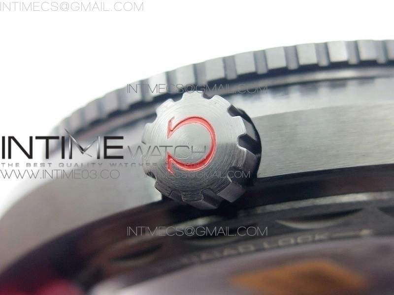 Planet Ocean 45.5mm Deep Black Real Ceramic VSF 1:1 Best Edition on Black Nylon Strap A8906 Super Clone